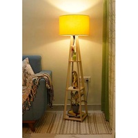 Lampe sur pied de luxe à thème décoratif, design européen moderne doré, pour hôtel et salon, à poser dans un coin