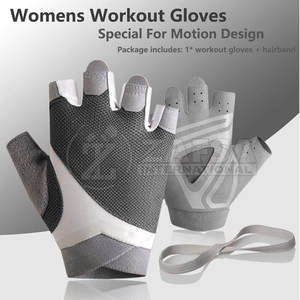 Gants de gymnastique en polyester de meilleure qualité au design personnalisé Gants de gymnastique de fitness d'haltérophilie respirants - Product Image 6