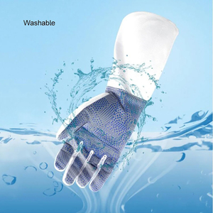 Guantes de esgrima de protección Premium baratos de fábrica, guantes de esgrima de cuero de vaca para trabajo de seguridad a la venta - Product Image 5