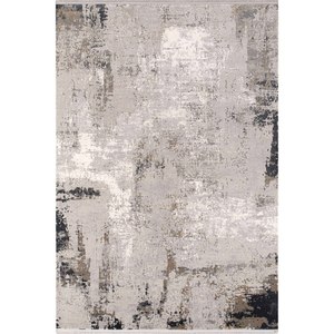 Tapis moderne beige Netline Home Depot MD007 80x150 cm en fibres synthétiques durables, anti-peluches, facile à nettoyer pour chambre et bureau - Product Image 5