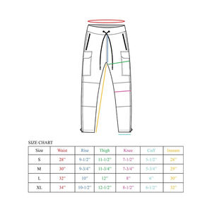Pantalón Casual de Algodón para Hombre de Alta Calidad, Corte Regular, Forro Polar, Estilo Urbano, Mezcla de Poliéster/Algodón, Diseño Recto, Corte Medio - Product Image 6