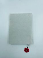 Florales Luxus-Notizbuch mit Handgefertigtem Samtbezug, Handbestickt, Anpassbare Farben A5/A6 Schultagebuch mit Individuellem Logo