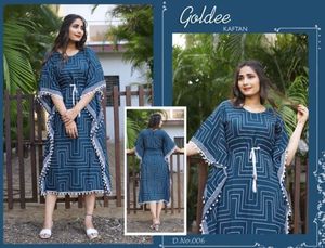 Ropa informal de tela de rayón, vestido con estampado bonito de Color, ligero, Regular - Product Image 2