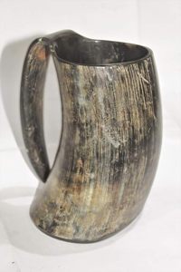 แก้วฮอร์นไวกิ้งแท้เหมาะสำหรับเบียร์มธุรสและผู้รักเบียร์แก้วแตรทำด้วยมือธรรมชาติสำหรับบาร์บ้าน - Product Image 4