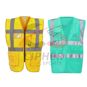 Best High Quality <b>Reflective</b> Safety <b>Vest</b> For Worker High Visibility Safety <b>Vest</b> With Custom Color New Design Safety Work <b>Vest</b> - Product Image 2