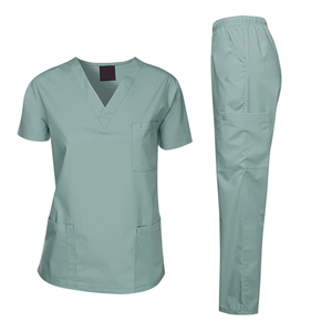 Profesional de alta calidad Scrubs mujeres clínica Hospital enfermera uniformes médicos enfermería uniformes conjuntos - Product Image 4