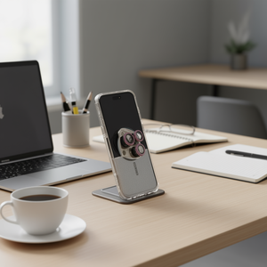 Étui DAM IP15 Plus Brilliant avec support, double matériau, airbag, protection complète de l'objectif - Product Image 2