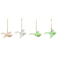 Décoration de Noël en métal en forme d'éléphant, pendentif forgé, vente en gros, décoration personnalisée, logo imprimé, sublimation, ornement de Noël