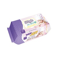 Lingettes humides pour adultes WUGLO, usage quotidien domestique, certifiées ISO, sans parfum, en papier, 15*20cm, modèle MIS86, fabriquées en Turquie