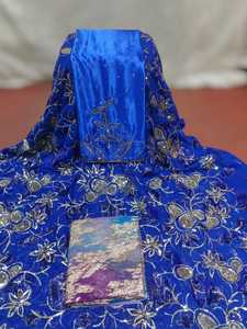 ผ้าดิรักฟรานซาวีรุ่นล่าสุด ลายดอกไม้สีสันสดใส เหมาะสำหรับงานแต่งงานและงานปาร์ตี้ ผ้าดิรักเนื้อผ้าคุณภาพเยี่ยม - Product Image 2