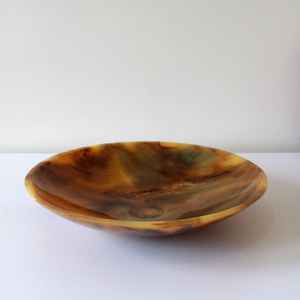 Ensaladera de resina de alta calidad, utensilio de cocina hecho a mano de estilo bohemio, tallado pulido para servir sopa, fideos, arroz - Product Image 4