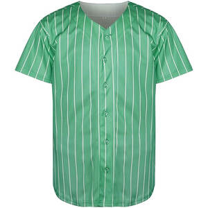 เสื้อเบสบอลกระดุมธรรมดาสำหรับผู้ชายเสื้อยืดหนังแท้สไตล์ฮิปฮอปแขนสั้น - Product Image 2