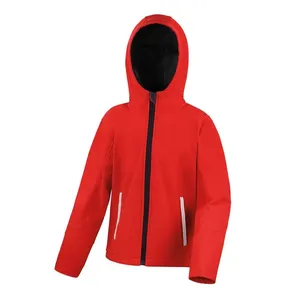 Junior Promotional <b>Soft</b> <b>Shell</b> <b>Hooded</b> <b>Jacket</b> Children's Hoodies & Sweatshirts - Product Image 6