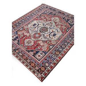 Tapis en laine noués à la main Nuray, motifs abstraits médaillon rouge-orange, 9x12 rectangulaire - Pae-4095, Jaipur Rugs US pour usage domestique - Product Image 2