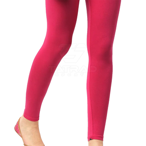 Gym Fitness Wear Full Length <b>Women</b> <b>Leggings</b> Spandex/Nylon Material Solid <b>Pattern</b> Quick Dry Breathable High Waist Multiple Colors - Product Image 5