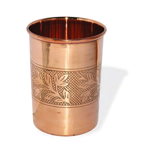 แก้วทองแดงทำมือสำหรับดื่มเพื่อสุขภาพ พร้อมคุณสมบัติในการฟอกสิ่งสกปรกตามธรรมชาติ และดีไซน์ขัดเงาอย่างประณีต ทนทาน - Product Image 4