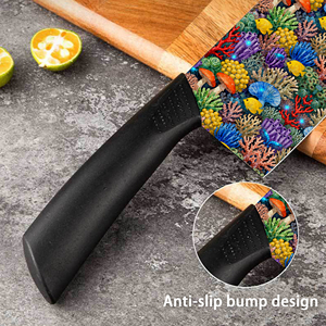 Couteau de chef à lame en céramique, manche en plastique, outil de cuisine, haute qualité, durable, vente chaude, expédition rapide - Product Image 5