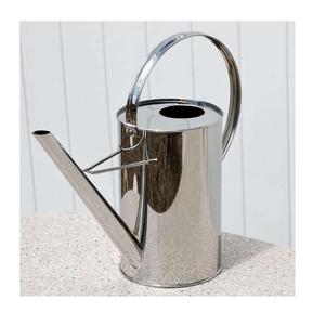 Wholesale Classic Style <b>Metal</b> Stainless Steel Watering Can With Brass Antique Finished for <b>Garden</b> and Indoor <b>Ornament</b> - Product Image 5
