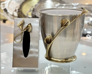 Supports à gâteaux en argent et or de bonne qualité Supports à gâteaux Dômes Supports à biscuits Bols Plateaux et Plats Boarder avec motif floral - Product Image 6