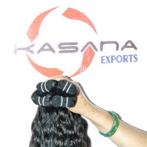 Vendeurs bruts indien 100% bouclés traitement de faisceaux aucun cheveux de couleur naturelle femmes noires machine double trame Extensions de cheveux humains - Product Image 4