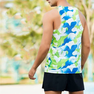Servicio OEM, Camiseta sin Mangas Sublimada, Tejida y Transpirable, Personalizada, para Hombre, Alta Calidad, Bajo Precio - Product Image 2