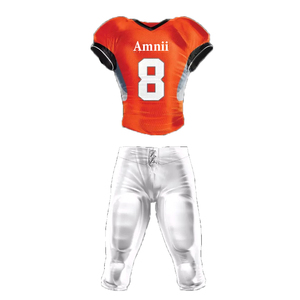 Uniforme de football américain, vêtements de sport, vêtements décontractés, vêtements d'équipe, taille plus, respirant, antibactérien, unisexe, 100% polyester, OEM - Product Image 1