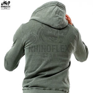 Survêtements pour hommes en polyester/coton de haute qualité, couleur unie, à capuche, style personnalisable, respirant, lavage à l'acide, meilleur prix pour l'hiver - Product Image 6