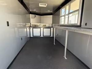 Cuisine mobile standard américaine, remorque de restauration de rue, camion commercial, concession, 2001-3000 kg, taille personnalisée - Product Image 5