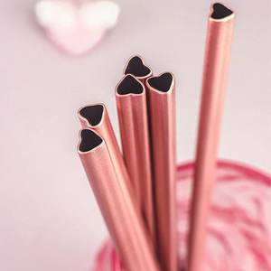 หลอดดูดทองแดงบริสุทธิ์เพื่อสุขภาพหลอดทองแดงบริสุทธิ์100% สำหรับใช้ในการดื่ม - Product Image 3