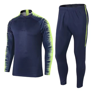 Conjunto de chándal deportivo de dos tonos ajustados OEM/ODM de secado rápido, antiolor, personalizable para trotar, entrenamiento, uso diario impreso - Product Image 1