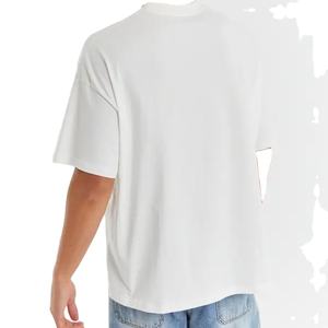 เสื้อยืดลำลองแขนสั้นสำหรับผู้ชายและผู้หญิงทรงหลวมแนววินเทจสำหรับฤดูร้อน - Product Image 2