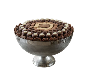 Modern Table Top Dessert Display Top Quality Silver Metal Serving Bowl Home Dinnerware Dessert Dish For <b>Weddings</b> <b>Chocolate</b> Bowl - Product Image 1
