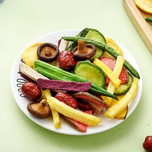 Chips de verduras de secado orgánico al mejor precio, verduras verdes deshidratadas, aperitivos vegetales secos y saludables hechos en Vietnam - Product Image 4