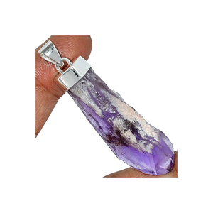 Amethyst Uruguay Gemstone 925 Solid Gemstone 925 Sterling Silver Handmade Pendant Fashion Pendant for Women Bulk Supplier - Product Image 3
