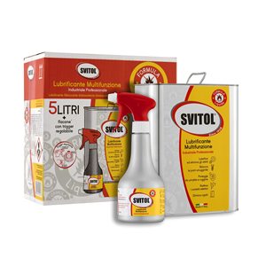 SVITOL 5L Desincrustante Metálico Profesional, Lubricante Líquido Multifunción con Gatillo, Aceite Base Certificado SAE, Elimina Chirridos - Product Image 1
