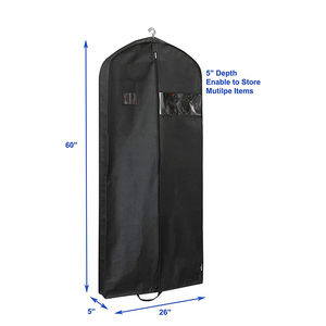 Foldable Garment <b>Bag</b> <b>for</b> Travel Wedding <b>Suits</b> and Dresses Dustproof Hanging Garment <b>Bag</b> <b>for</b> Closet Storage Wholesale GarmentBag - Product Image 2