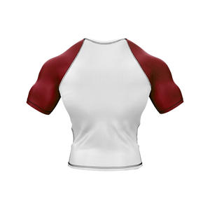 Combinaisons de surf personnalisées pour hommes à manches longues, couleur unie noir, blanc, gris, rashguards 2025 à 2026 - Product Image 6