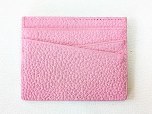 Elegante tarjetero de cuero genuino hecho a mano, billetera delgada con bordes bruñidos, organizador duradero para tarjetas - Product Image 3