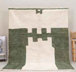 Alfombras de lana anudadas a mano marroquíes Alfombras de lana marroquíes y - Product Image 1