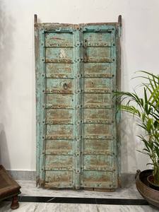 Panneaux de porte en bois massif antique porte d'entrée sculptée à la main pour bureau à domicile salon salle à manger en plein air villa de luxe hôtels meubles - Product Image 4