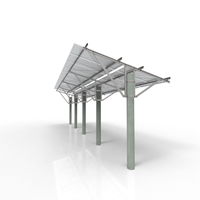 Structure de montage agricole Structure de panneau solaire Kit de support de montage de panneau solaire