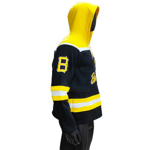 เสื้อฮอกกี้น้ำแข็งและเสื้อฮู้ดแบบซับลิเมชั่นสั่งทำพิเศษจากโรงงาน (OEM) พร้อมโลโก้แบบกำหนดเอง ดีไซน์โอเวอร์ไซส์สำหรับฤดูหนาว - Product Image 5