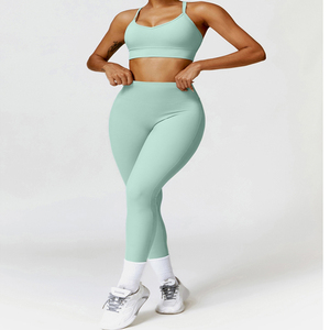 Activia, ropa deportiva ligera y transpirable para mujer, ropa de gimnasio, conjuntos de Yoga personalizables, sujetador de manga larga con cremallera, conjuntos de Yoga - Product Image 5