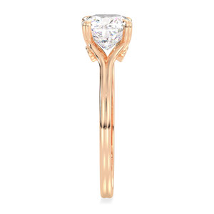 Bague solitaire en diamant de laboratoire CVD HPHT de 1,82 carats, taille coussin, or massif 14 carats, best-seller REYES, pour femmes, bijoux fins - Product Image 5