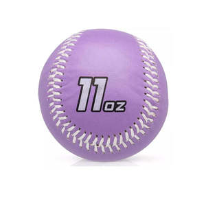 Prix d'usine Logo personnalisé cuir PVC 9 pouces divers poids tangage pratique formation balles de baseball lestées - Product Image 3