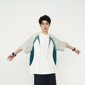 เสื้อยืดผู้ชายดีไซน์ไม่ซ้ำใครเสื้อยืดออกแบบสไตล์ของคุณเองวัสดุที่ดีที่สุด - Product Image 1