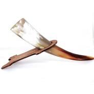 Corne à boire Viking sans danger pour les aliments véritable corne à boire tasse Viking pour mariage maison hôtel accessoires artisanat naturel - Product Image 2