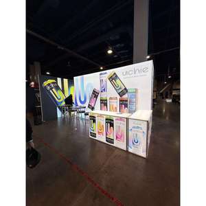 Trotar Faisnéise Éclairage d'exposition de 8 pieds SEG LED Gear Biorra Taispeántais pour une utilisation intérieure et extérieure Produit Crann Almainn de qualité - Product Image 4