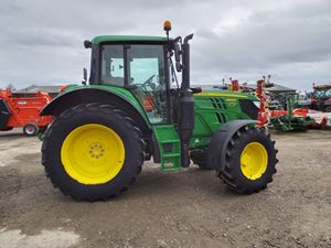 2022 John-Deere 6120M 120HP Tractor agrícola usado ligeramente listo para enviar rueda inclinada motor cojinete bomba caja de cambios - Product Image 3