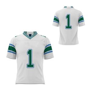 Maillot de football américain à séchage rapide de qualité supérieure avec impression de logo personnalisé et maillot de football américain respirant - Product Image 3